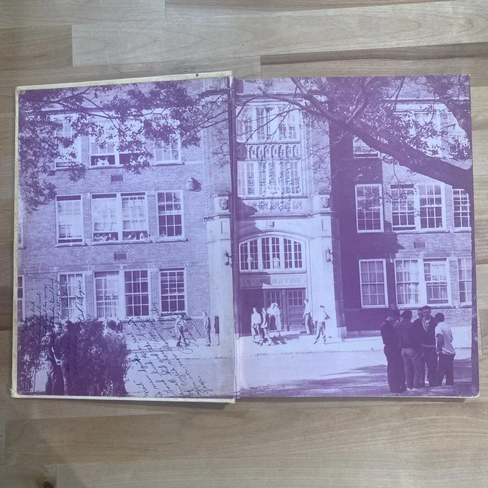 1956 Eau Claire High School Yearbook Kodak‎ Volume 37 Eau Claire Wisconsin WI